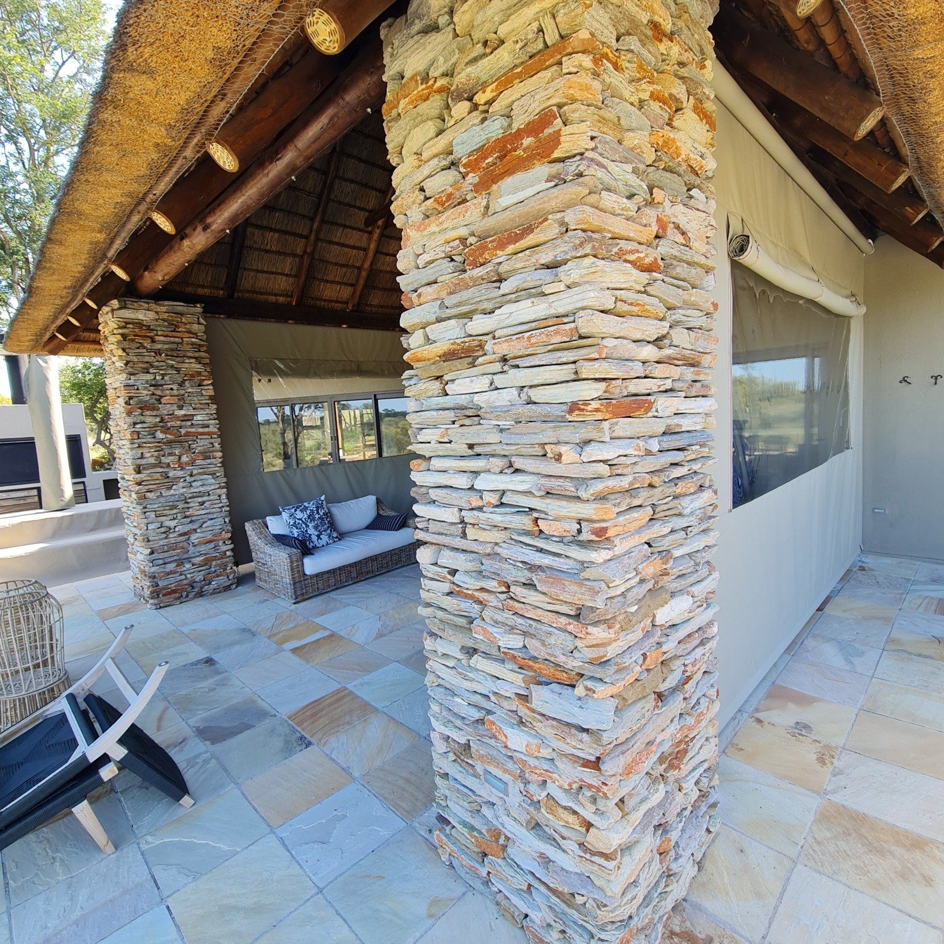 Canvas Outdoor Blinds