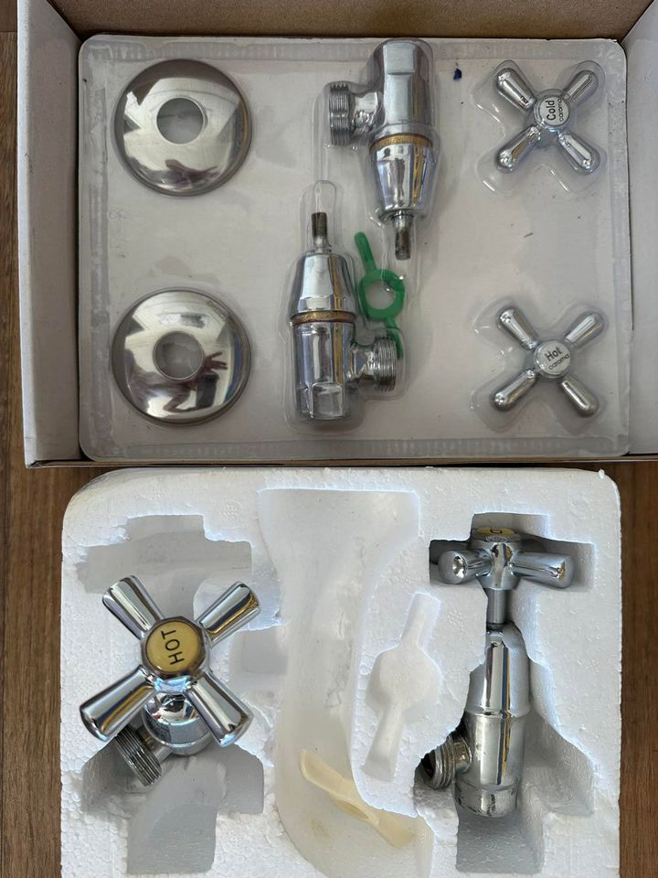 Various Plumbing Fixtures And Tools