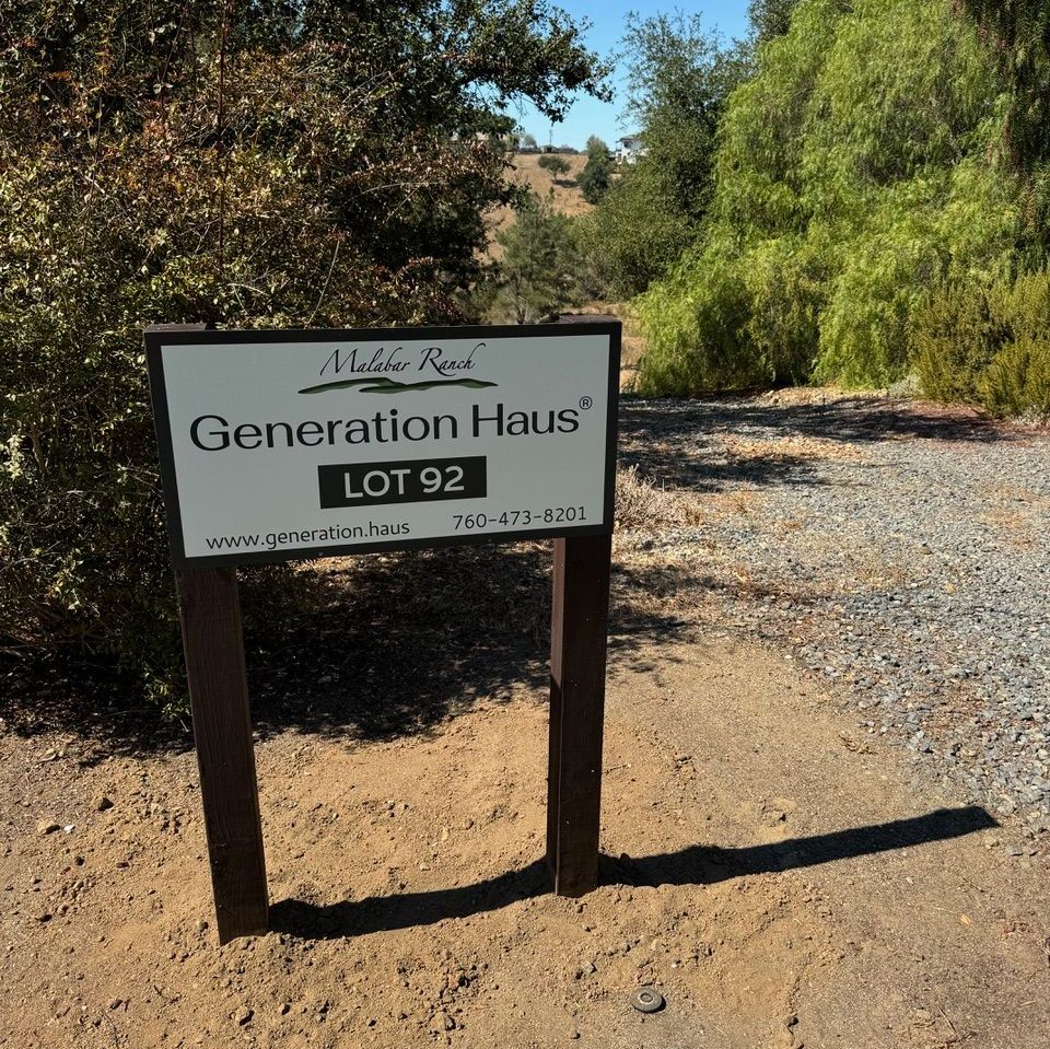 Lot 92 - Flat, lots of natural landscaping