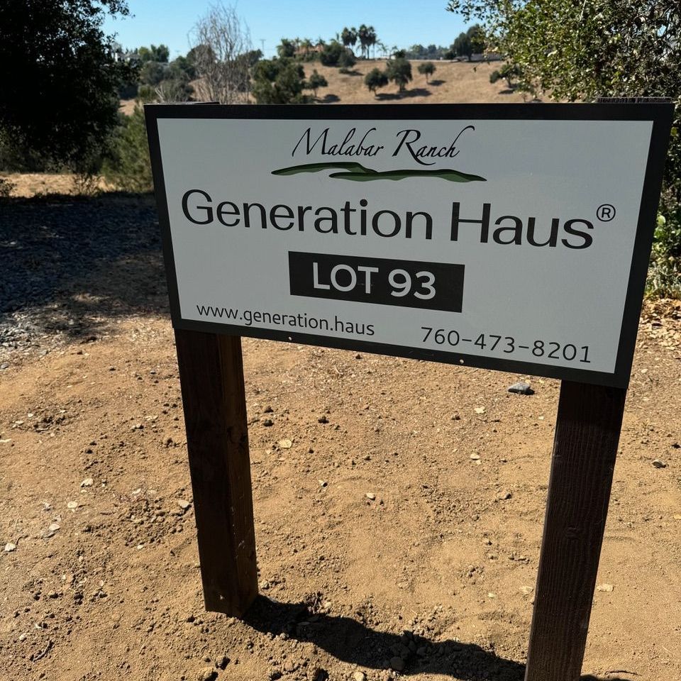 Lot 93 -Flat, lots of natural landscaping. 