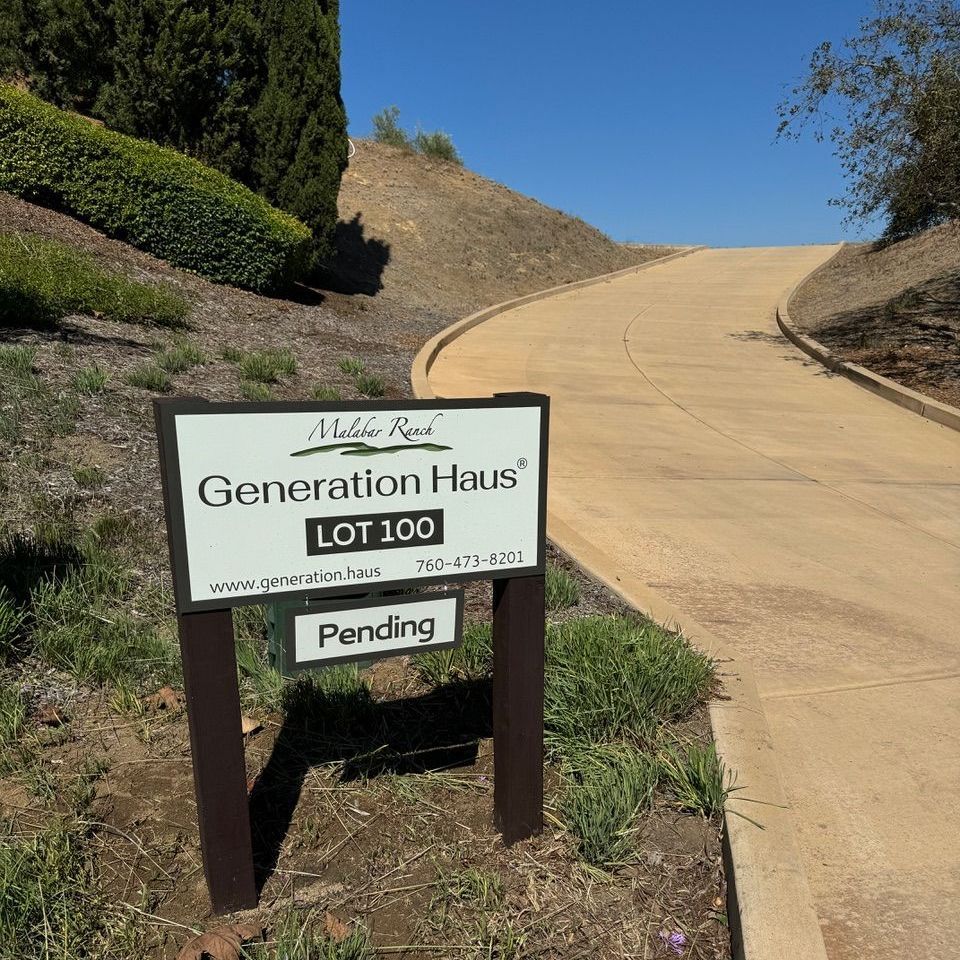 Lot 100 - Secluded, private, 180° Views, sits high, lots of natural landscaping protection.
