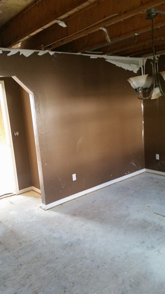 water damage restoration project in Ogden, UT