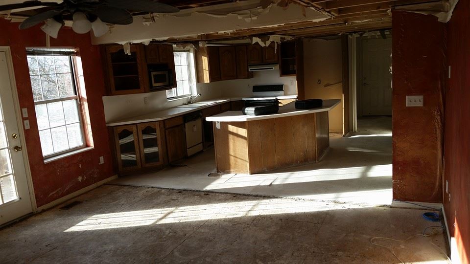 water damage restoration project in Ogden, UT