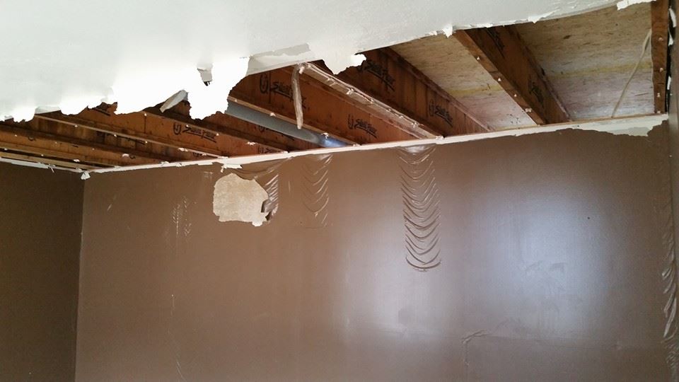 water damage restoration project in Ogden, UT