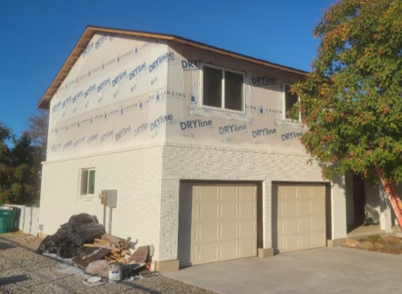 home exterior-during 6