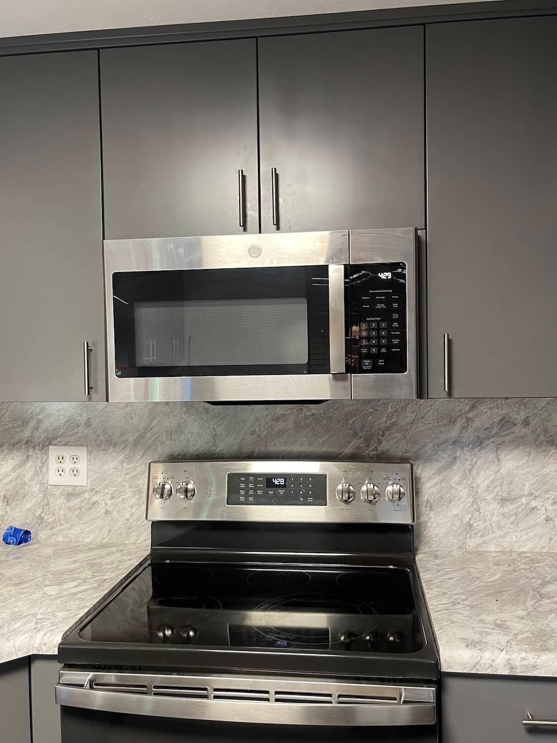 picture of a kitchen that was recovered after the fire in Ogden, UT