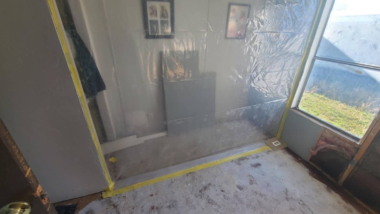 water damage containment