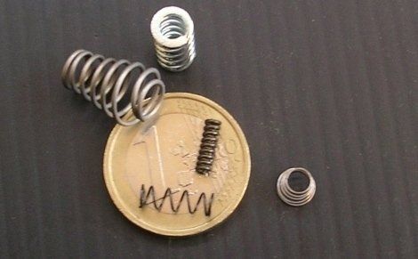 produzione molle a compressione su disegno