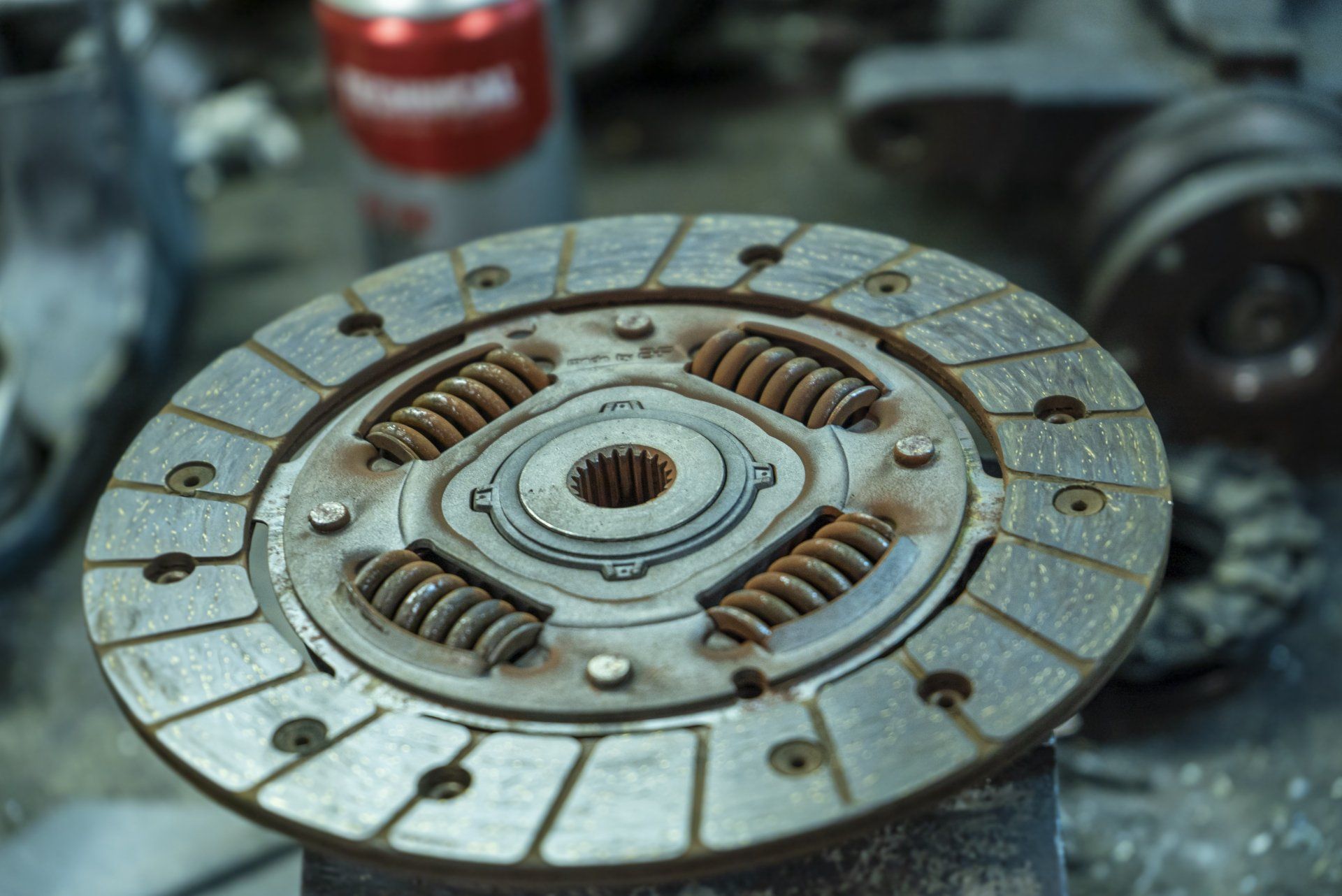 Mechanic Repairing Brake System — O'Neill's Autos in Wodonga, VIC