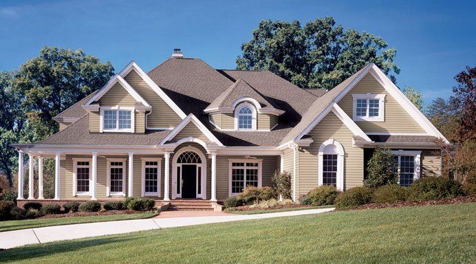 House With Brown Roof — Powhatan, VA — Bon Air Exteriors