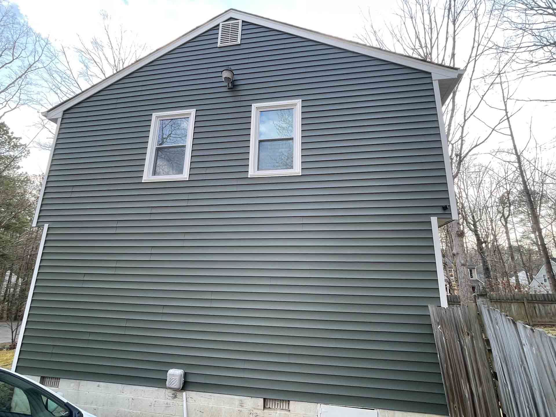 Back of a House with a Car Parked in Powhatan | Richmond, VA | Bon Air Exteriors