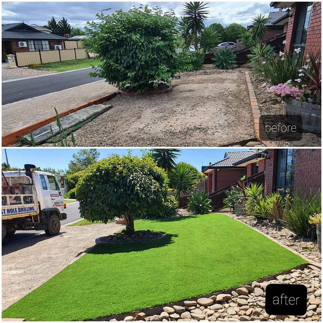 Landscaping Before & After
