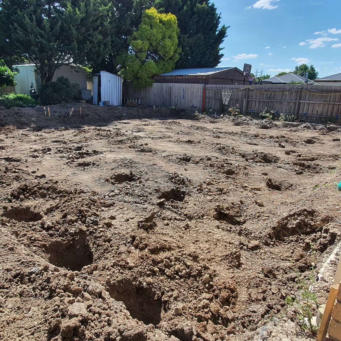 Footing Excavation (Hole Boring)