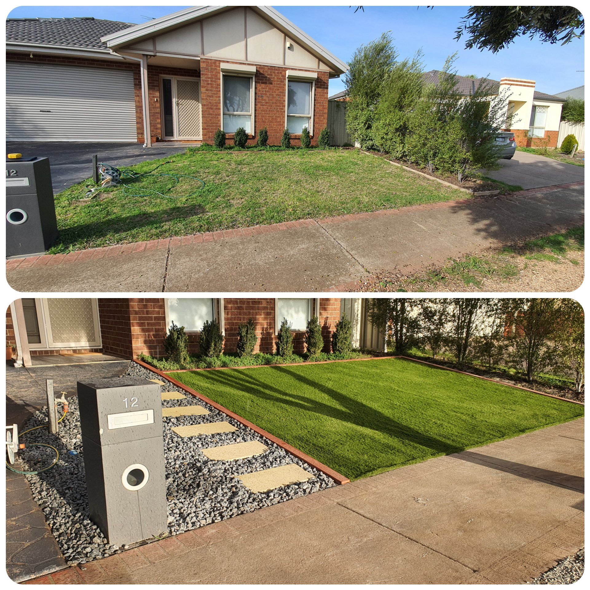 Before & After Landscaping