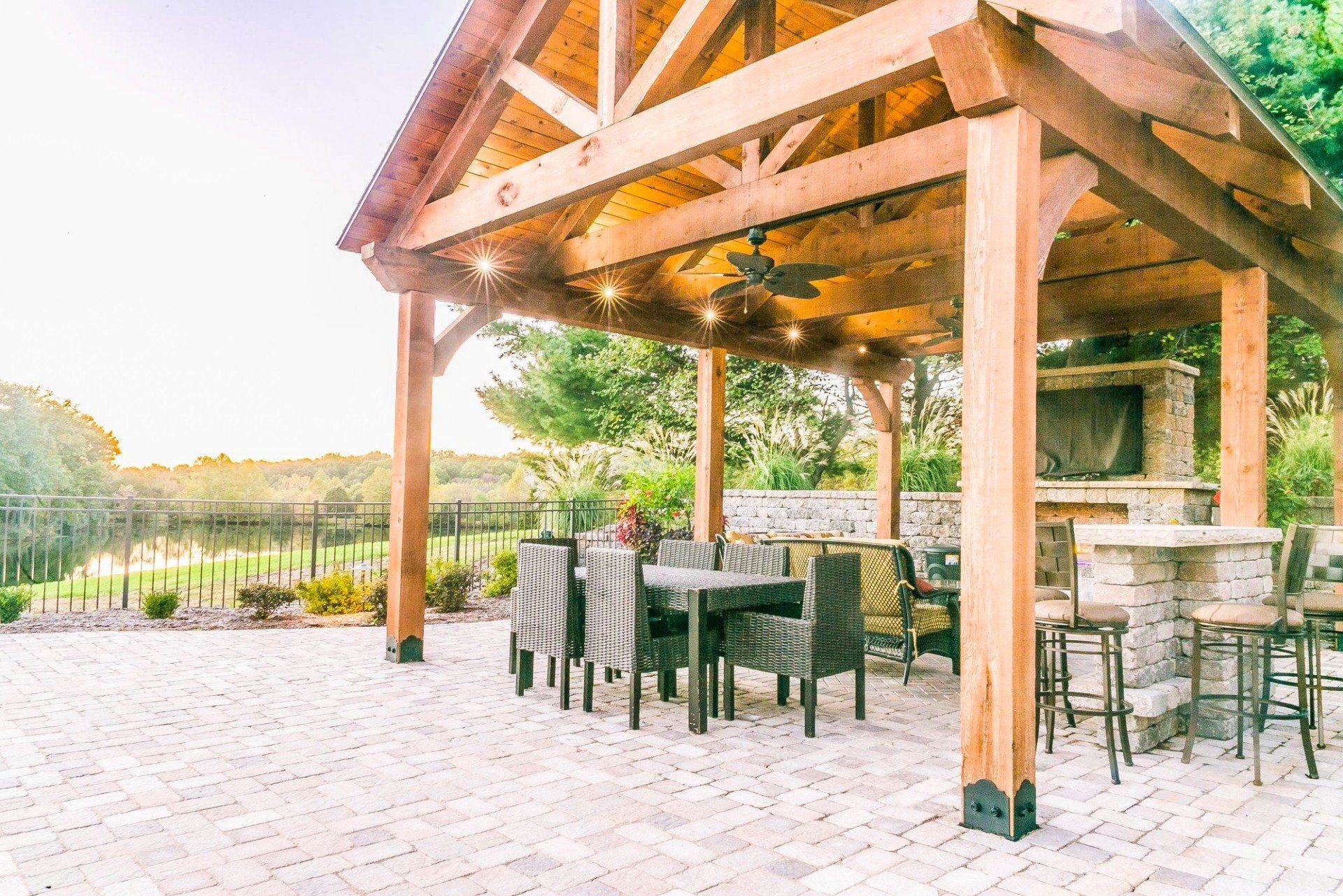 outdoor gazebo lighting