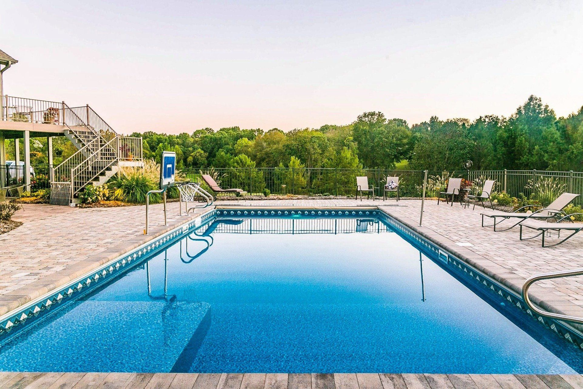 pool area surroundings