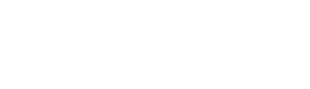 Lewis Landscaping vert logo white