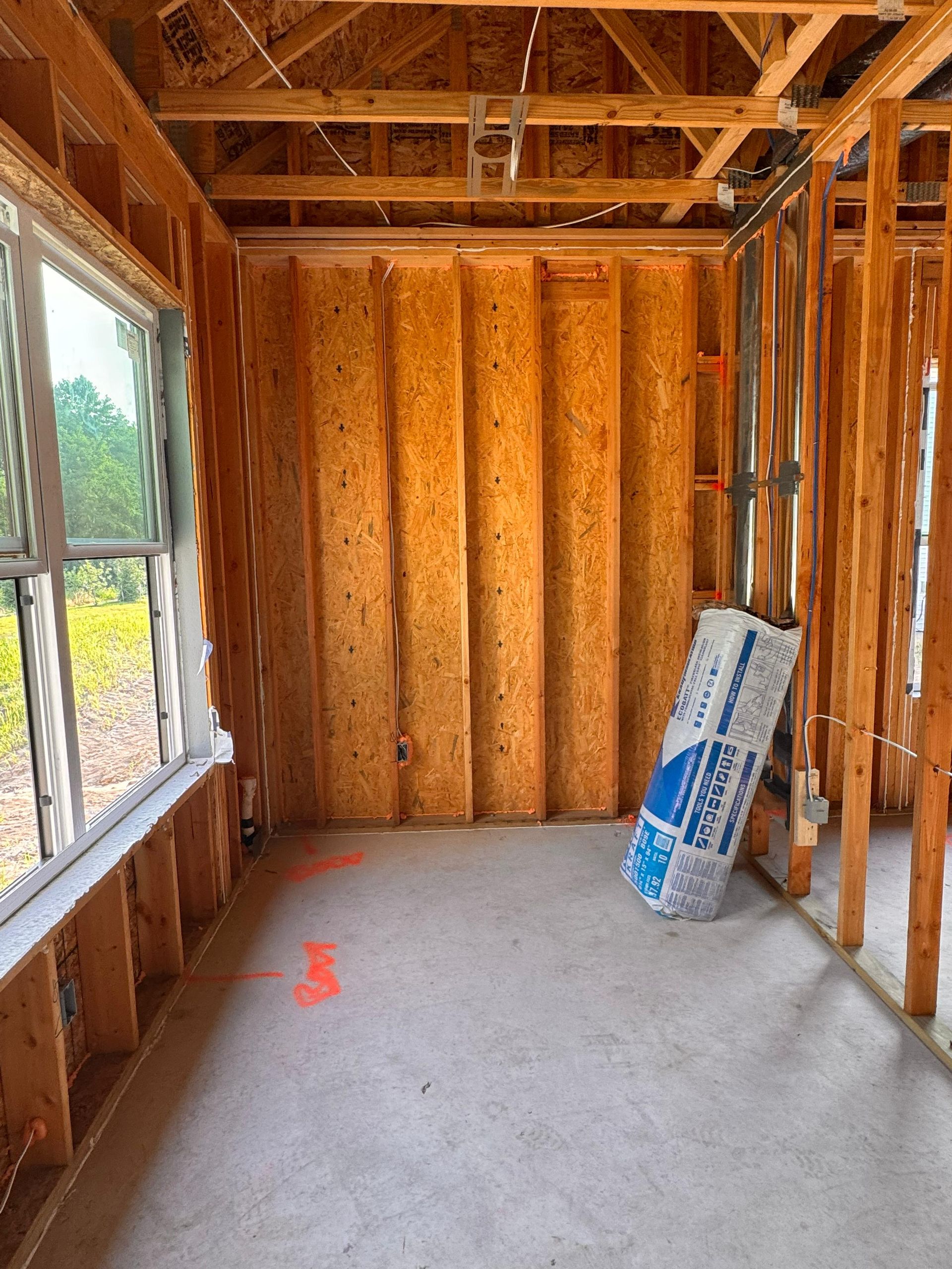 before wall insulation project near East Brunswick NJ