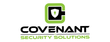 A logo for a company called covenant security solutions