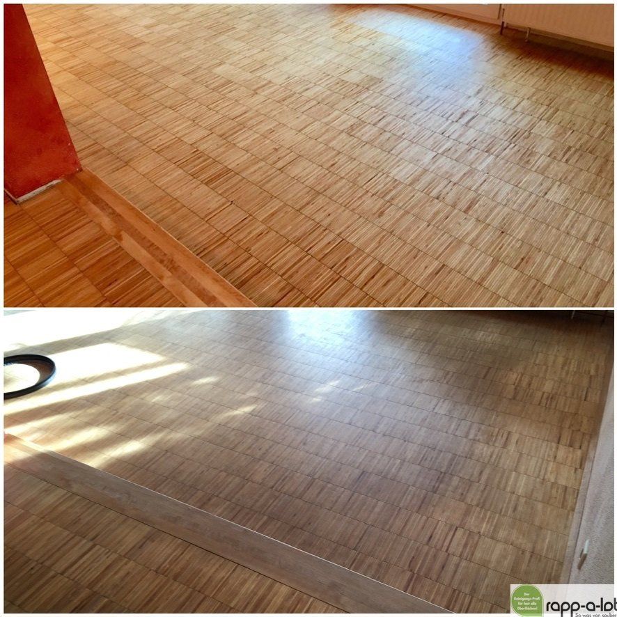 boden reinigung vorher und nachher