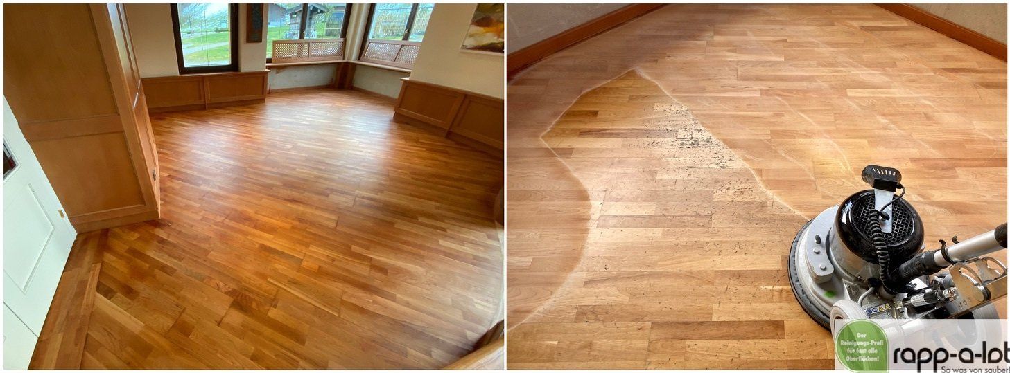 parkett reinigung