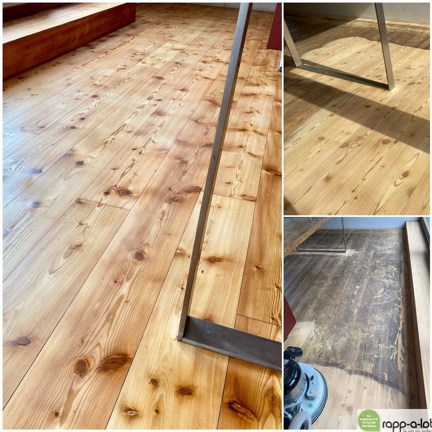 holzboden reinigung