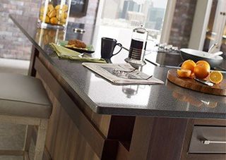 Storm Grey Residential Kitchen — Countertops in Lake Zurich, IL