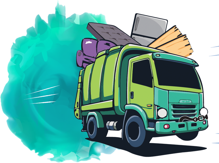 Junk Removal Experts Logo