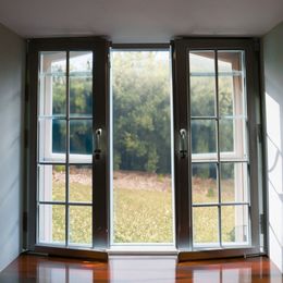 windows open in the house