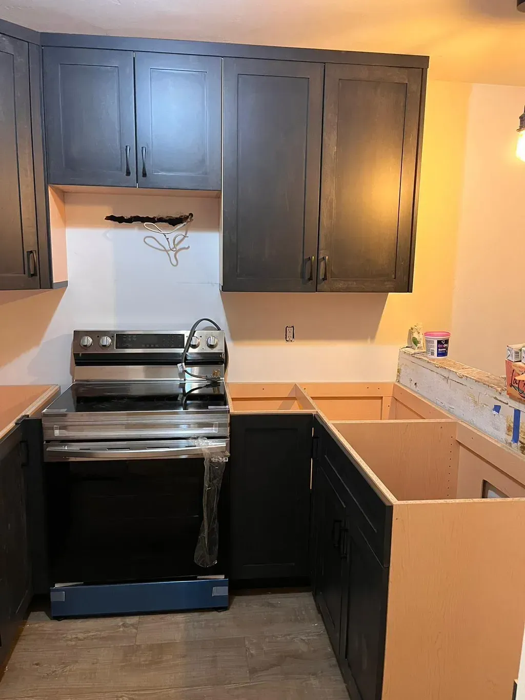 Mid-project remodel