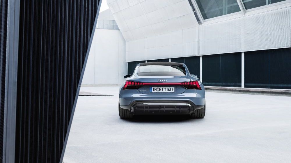 Audi E-tron GT achterkant