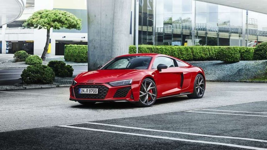 Audi R8 linksvoor