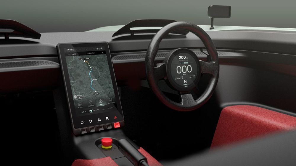 Aura Roadster concept interieur