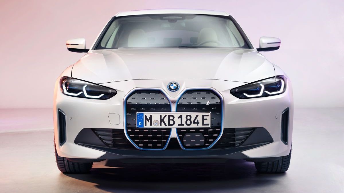 BMW i4 voorkant