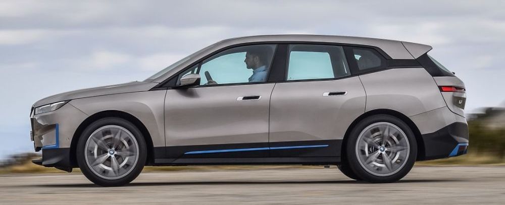 BMW iX heeft derde grootste bereik van de top 5