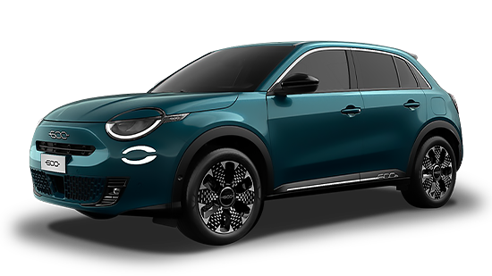 Fiat 600e met de kleur Verde