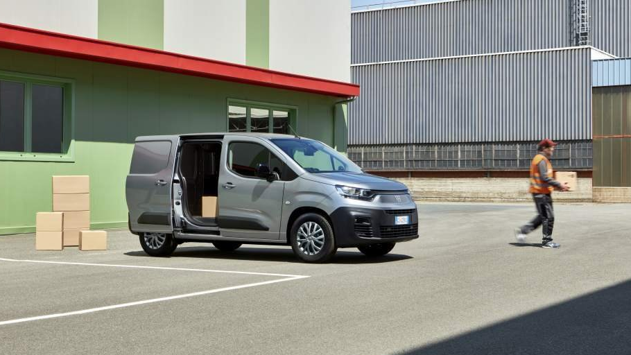 Fiat e-Doblo  uitladen