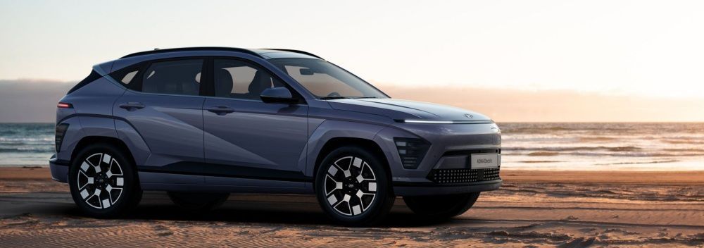 Hyundai KONA model 2023 zijaanzicht