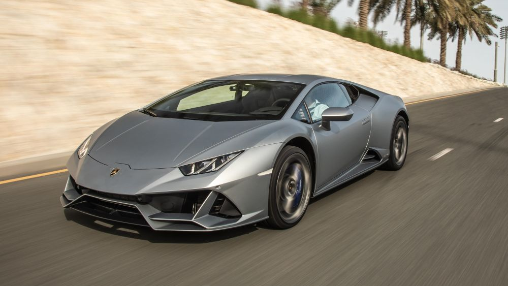 Lamborghini Huracan vooraanzicht