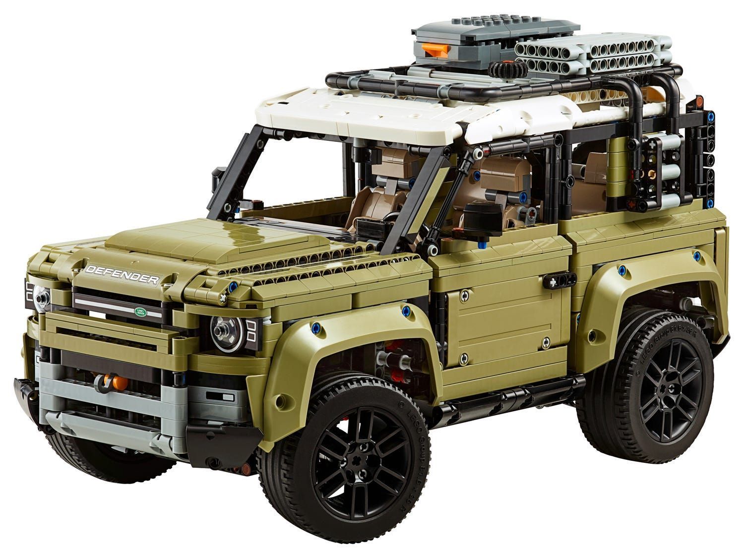 Technisch Lego - Land Rover Defender zandkleur