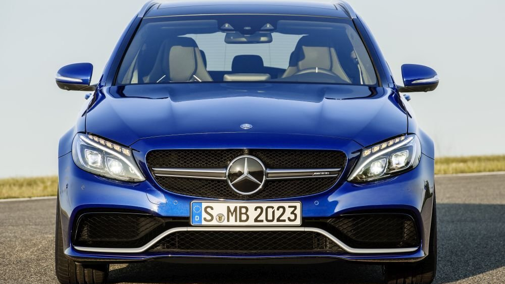 Mercedes Benz C63 AMG Estate voorkant