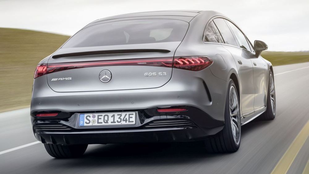 Mercedes EQS 53 AMG achterkant