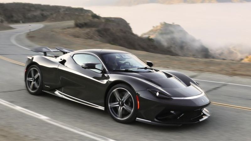 Pininfarina Battista rechterkant