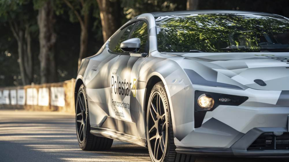 Polestar 5 Goodwood rechtsvoor