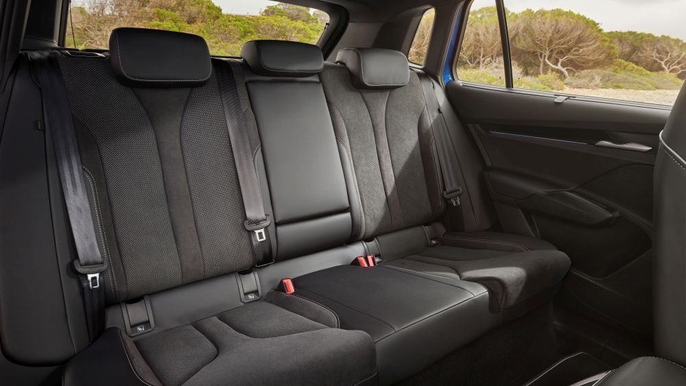 Achterbank van de Skoda Elroq Sportline