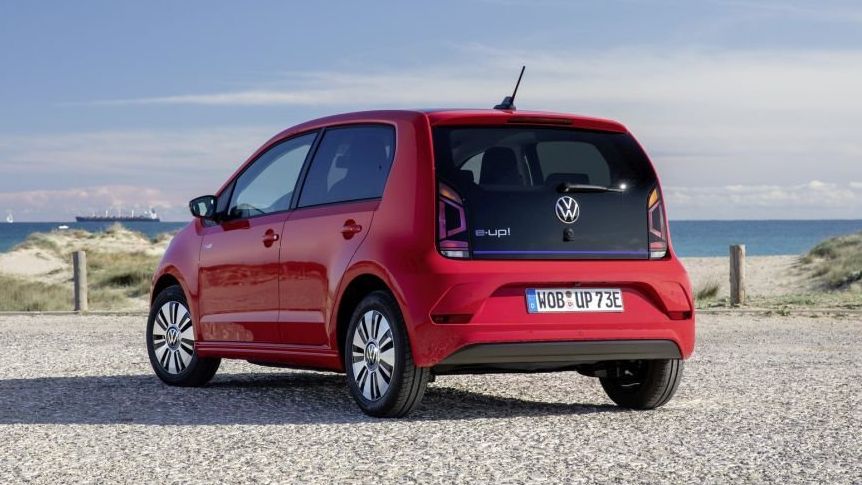 Volkswagen e-Up achterkant