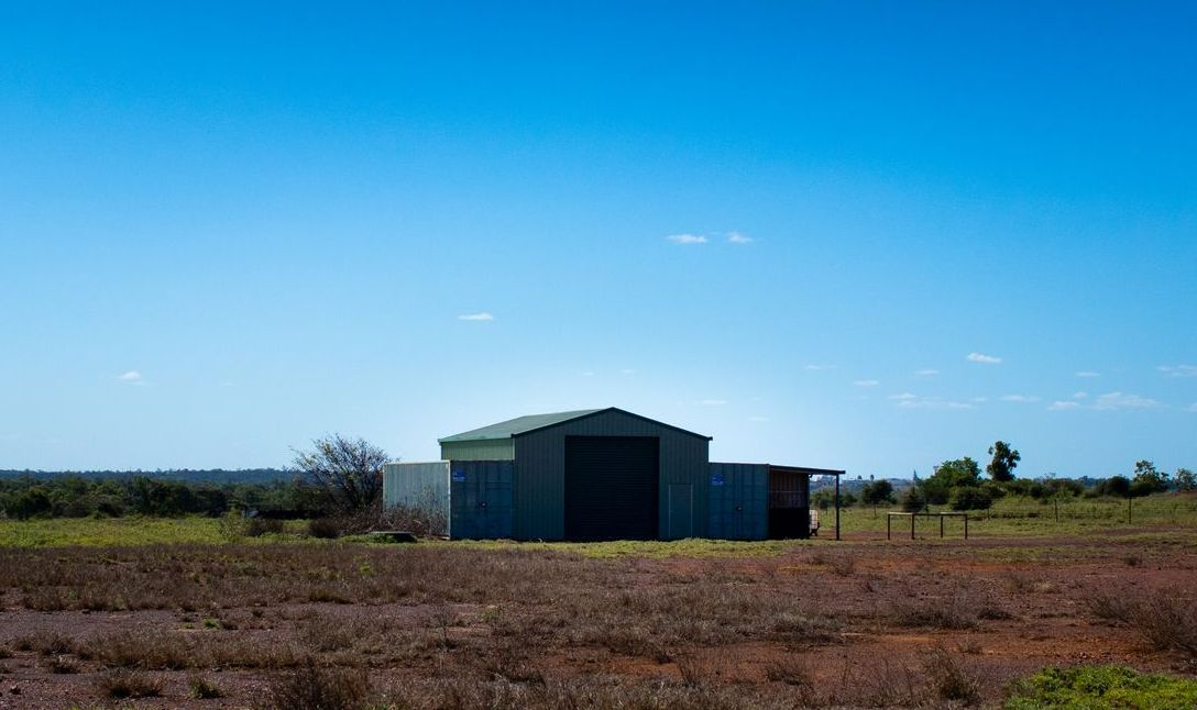 There Is A Barn In The Middle Of A Field — Tinman's Welding Worx In Moranbah, QLD