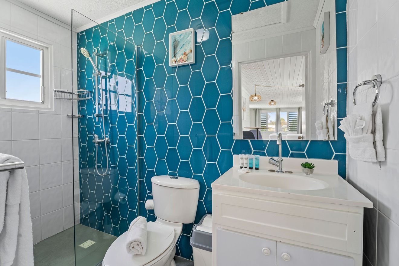 Renovated bathrooms
