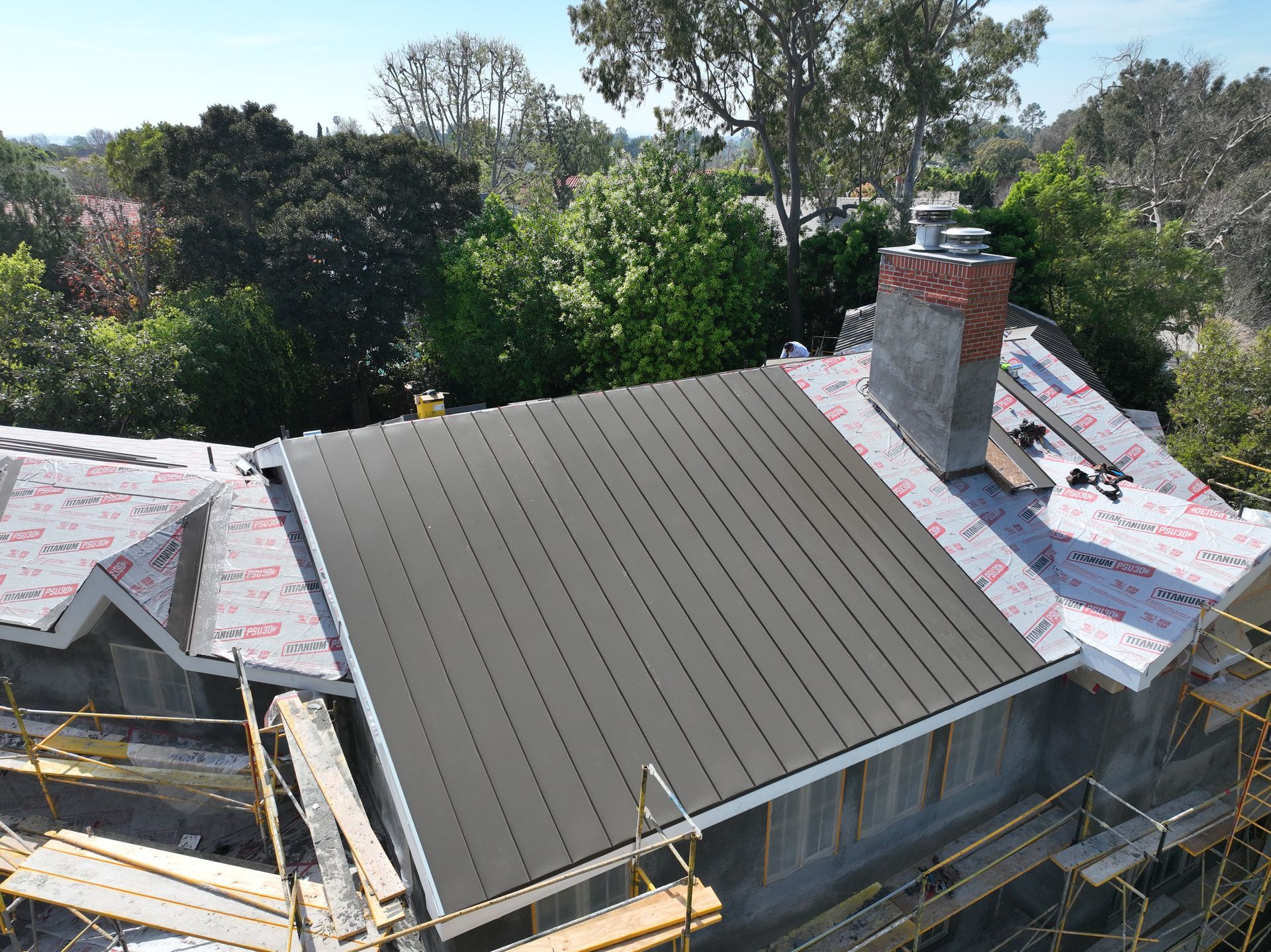 agoura hills metal roofing project