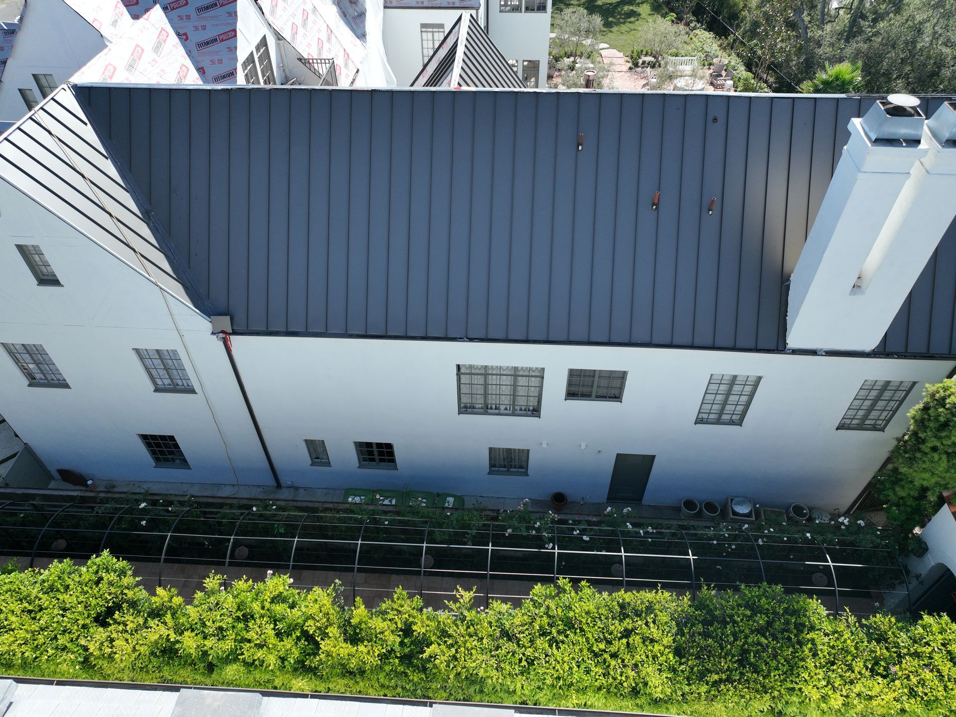 agoura hills metal roof for mansion 